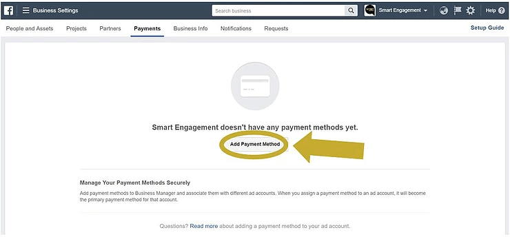 Add A Payment Method To Facebook Business Manager 12