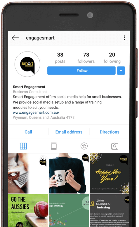 Smart Engagement Instagram Screenshot